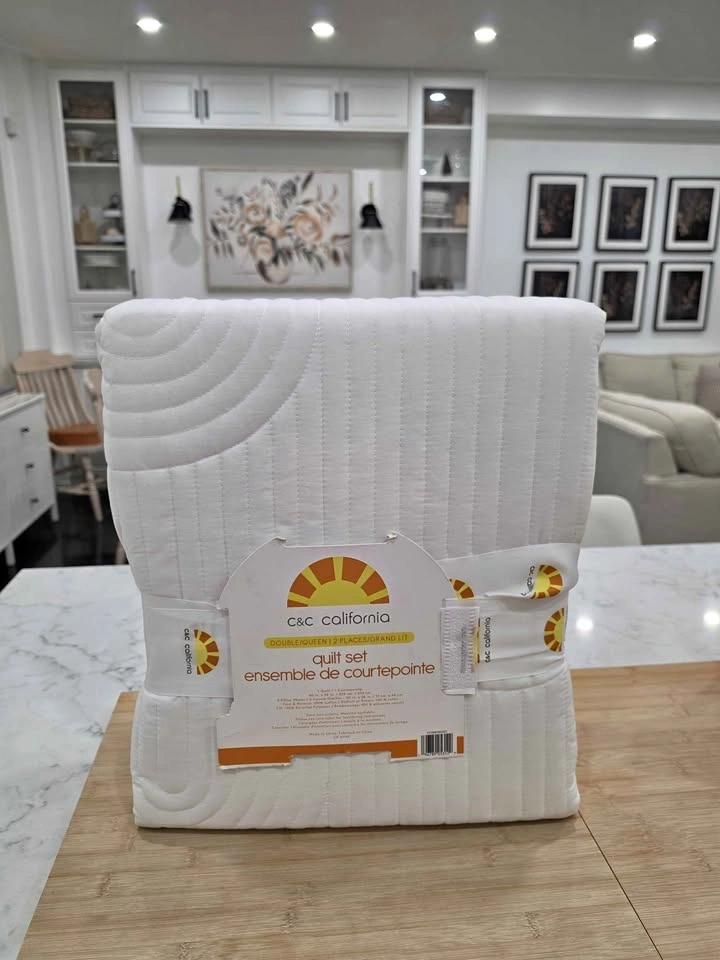 C&C California Double/Queen Quilt Set