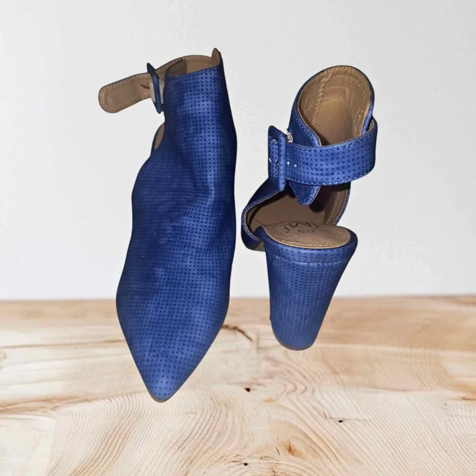 Blue Maker's heels sz 11