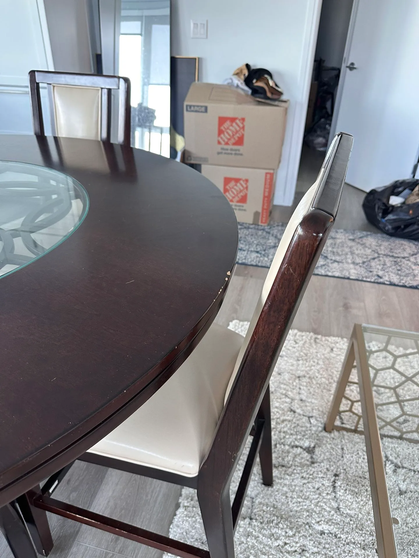 Cindy Crawford Home Dining Table + 4 Chairs image indicator(6)