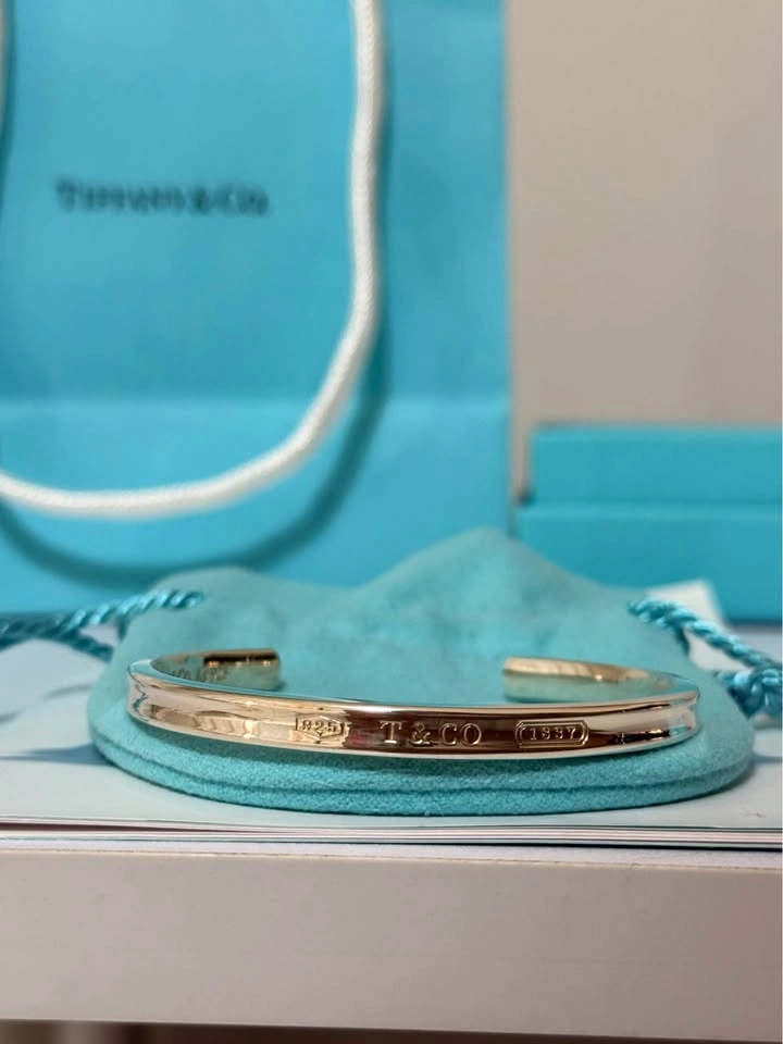 Tiffany & Co. 1837 Sterling Silver Narrow Cuff - photo 4