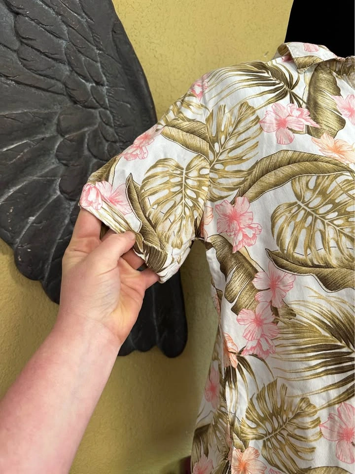 Ardene Tropical Floral Button Down shirt - photo 3
