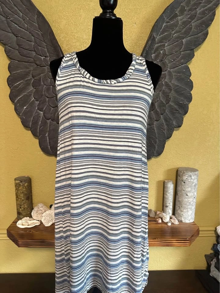 Max Studio Striped Sleeveless Dress - photo 3