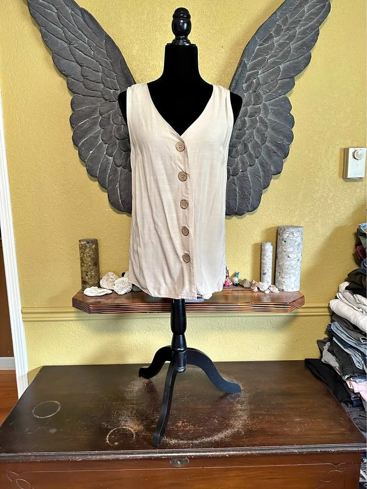 Lily Morgan Vest style Shirt Top
