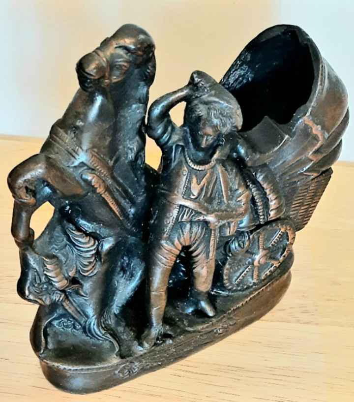 Antique Rare Carriage Statue - photo 2