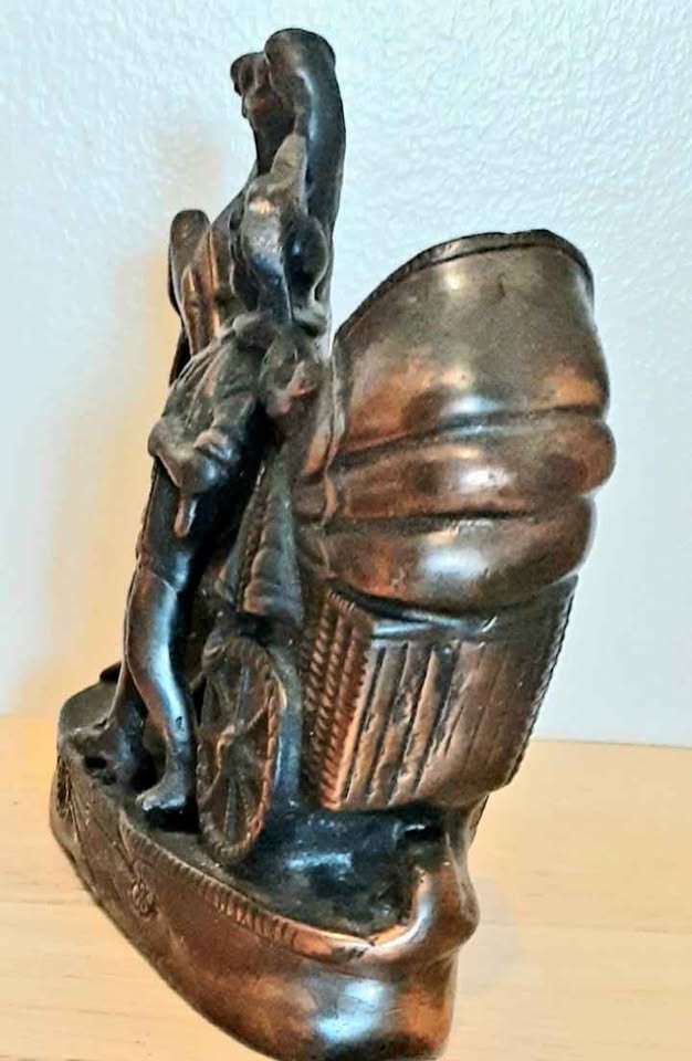 Antique Rare Carriage Statue - photo 5
