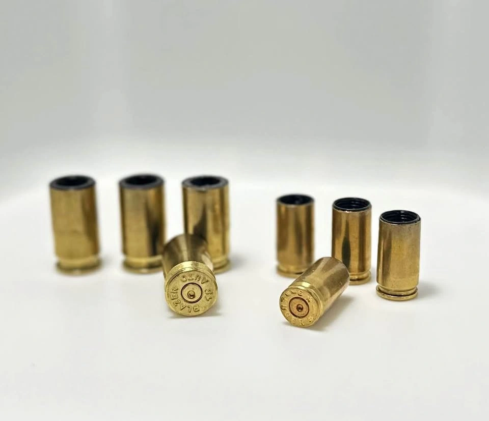 Brass Tire Valve Stem Caps - Set of 4