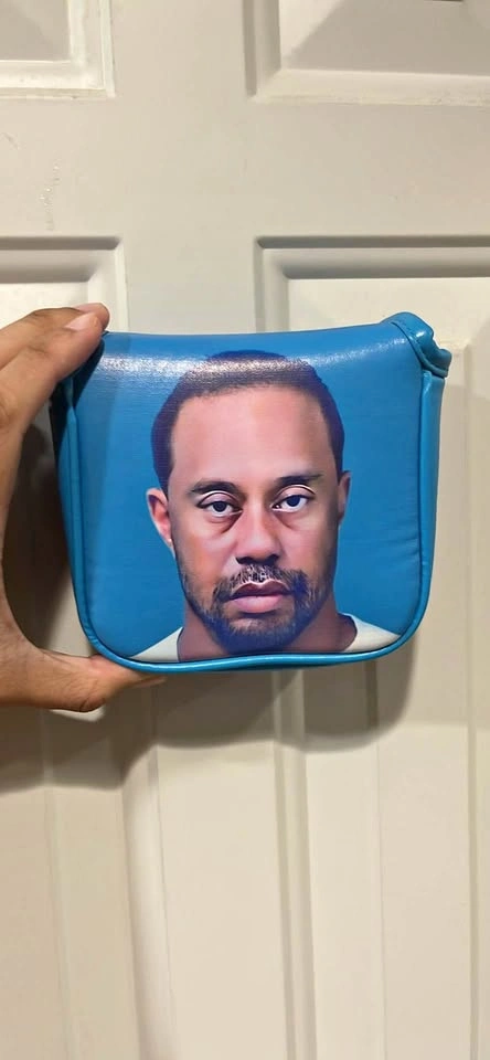 Tiger Woods Mugshot Mallet Putter Headcover