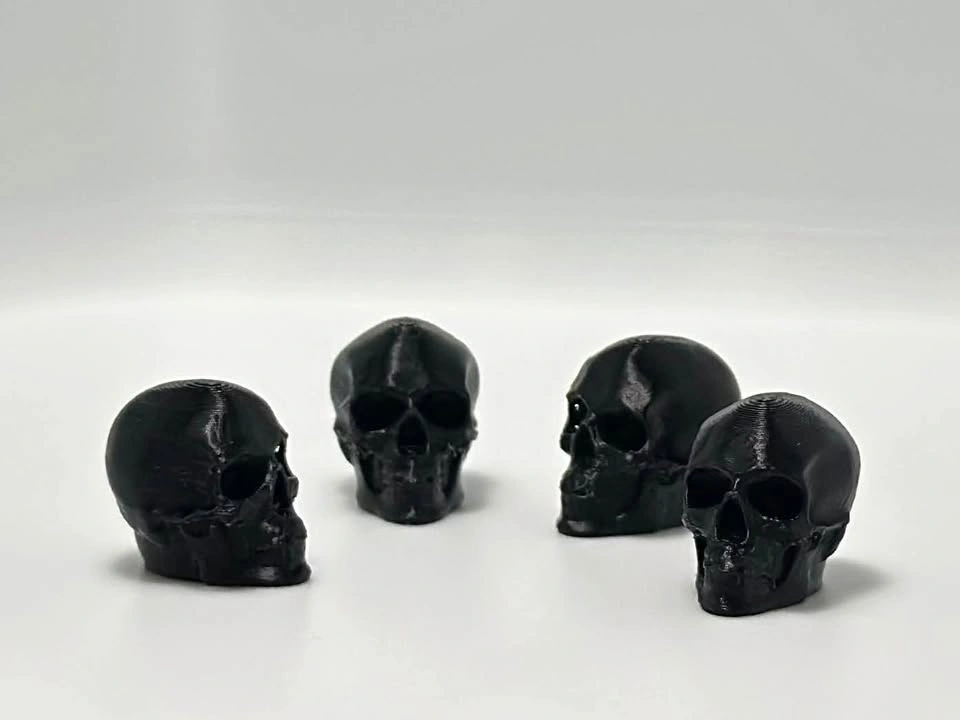 Skull Tire Valve Stem Caps (Sets Of Four)