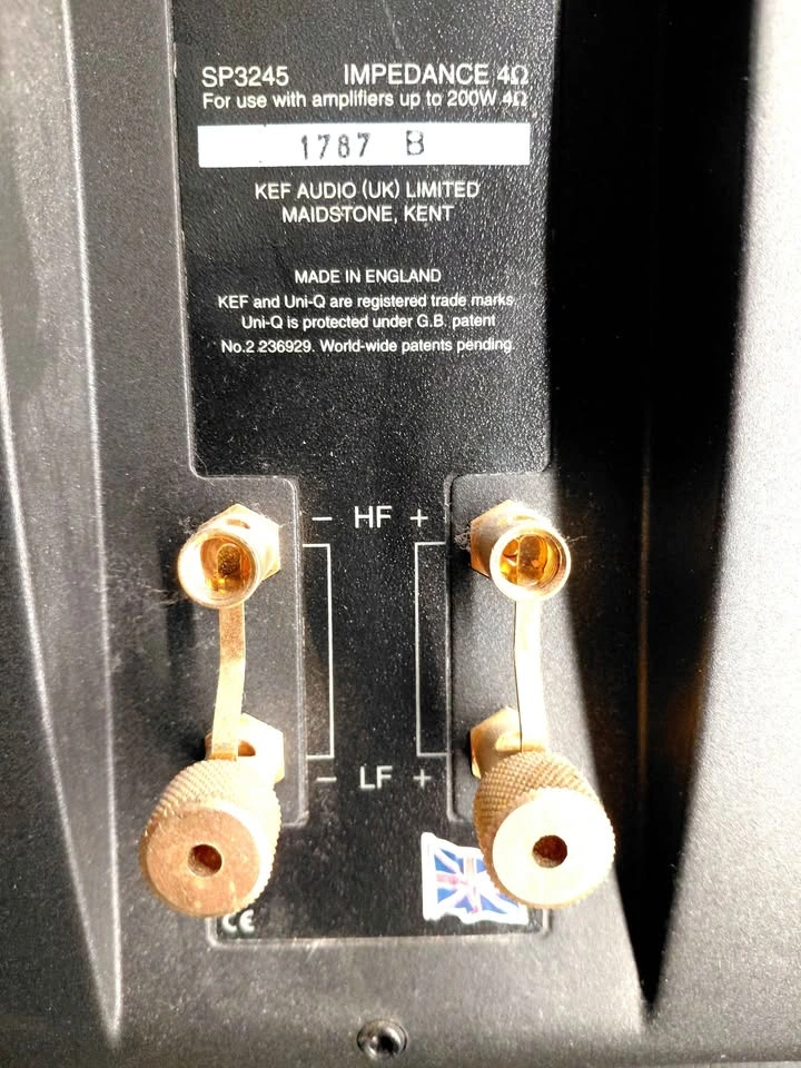 KEF Reference Series Model Two Speakers with input cables - photo 4