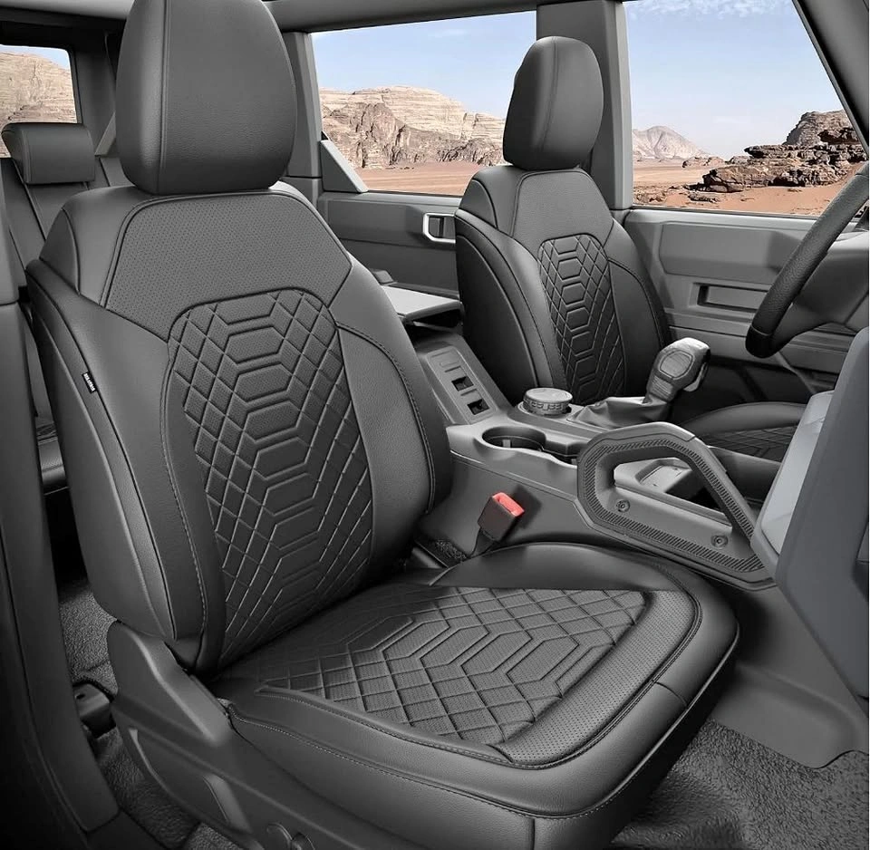 FREESOO Custom Seat Covers for Ford Bronco 4 Door