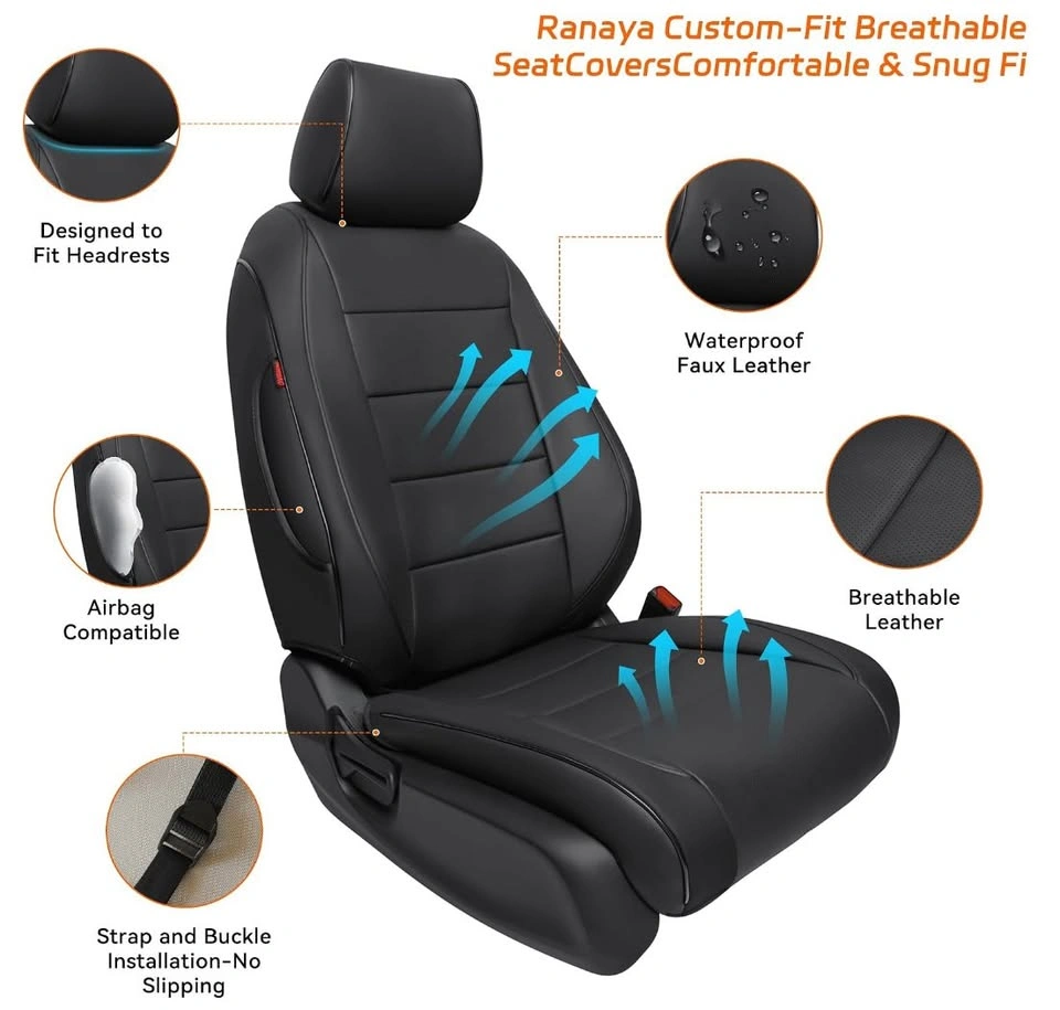 Custom 1:1 Fit CRV Seat Covers for Honda CRV Hybrid & Gas - photo 4