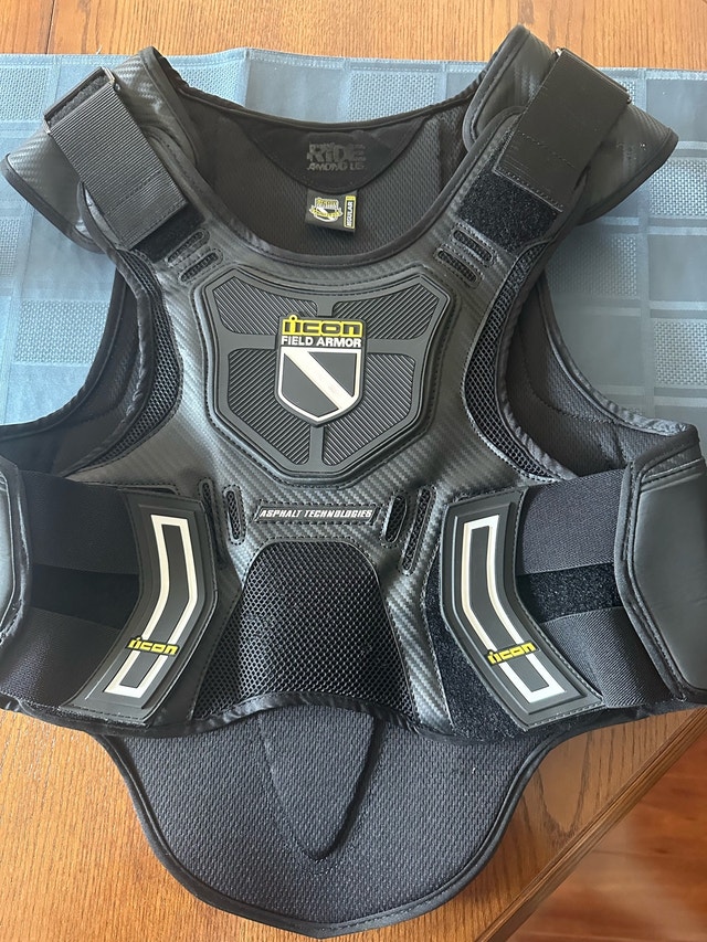 Icon Field Armor Chest and Back Protector