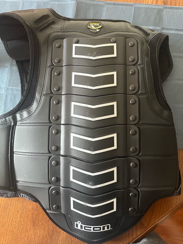 Icon Field Armor Chest and Back Protector - photo 2