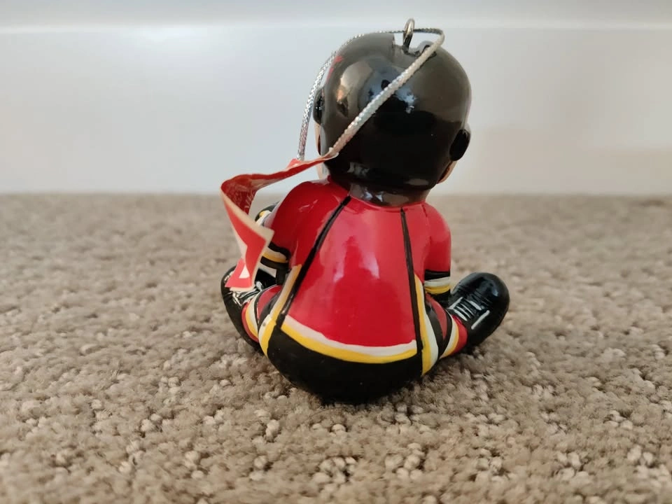Calgary Flames NHL Hockey Lil Player Christmas Ornament - photo 3