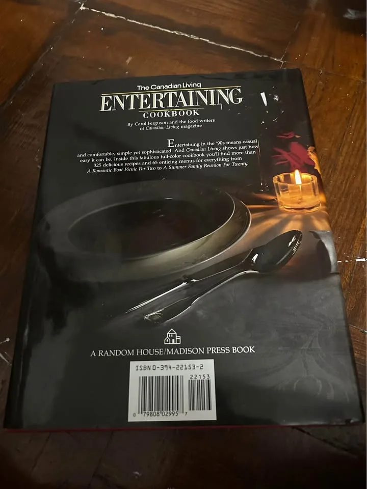 The Canadian Living Entertaining Cookbook (Hardcover) image indicator(2)