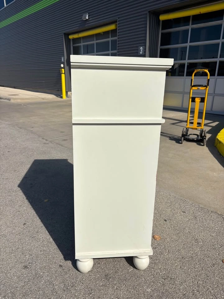 White Tall Dresser - Delivery Available - photo 2