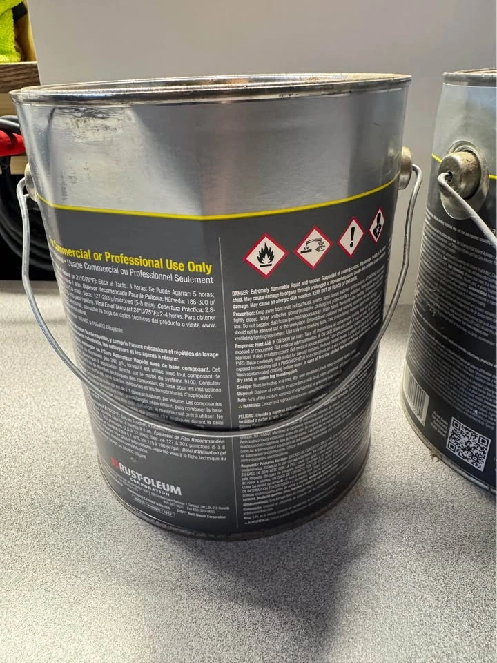 Rust-Oleum 9100 DTM Epoxy Mastic Set (Light Tint + Activator) - photo 5