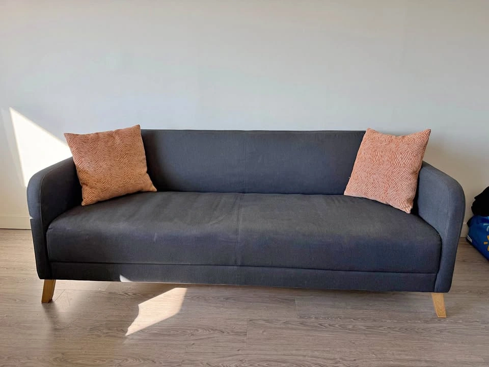 IKEA LINANÄS 3-Seater Sofa – Dark Grey – $100