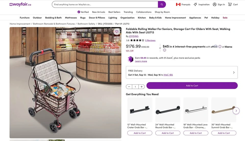 NEW Foldable Rolling Cart - photo 4