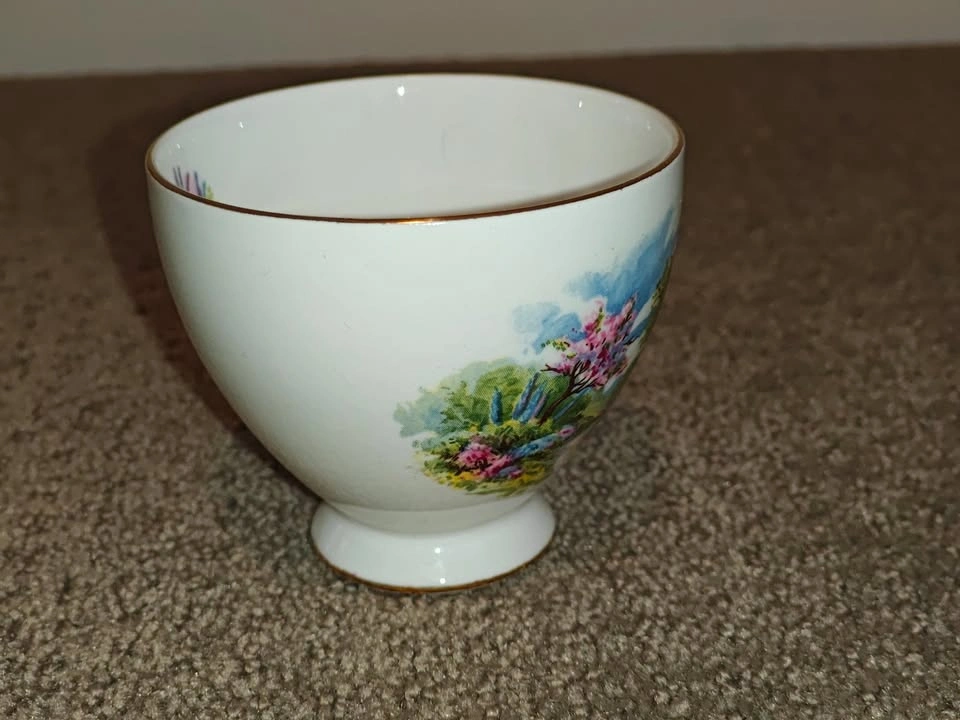 Vintage Tea Cup and Saucer Set - Royal Vale Country Cottage 7382 - photo 4
