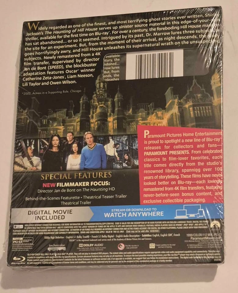 The Haunting (1999) Paramount Presents Blu-ray - photo 2