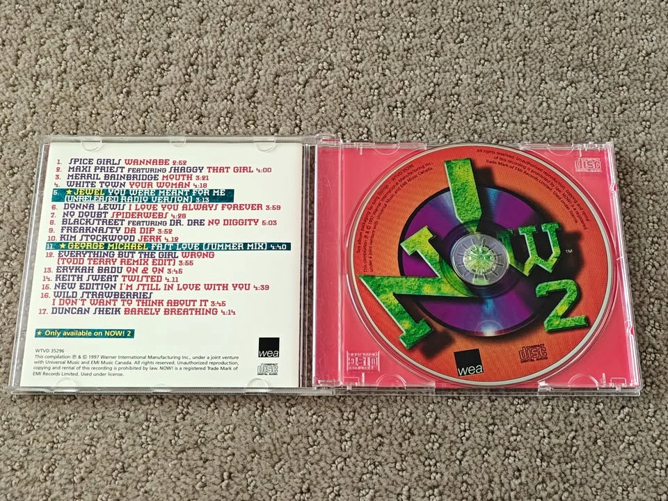 Now 2 - Pop Dance Music CD - 17 Much Music Hits - photo 2
