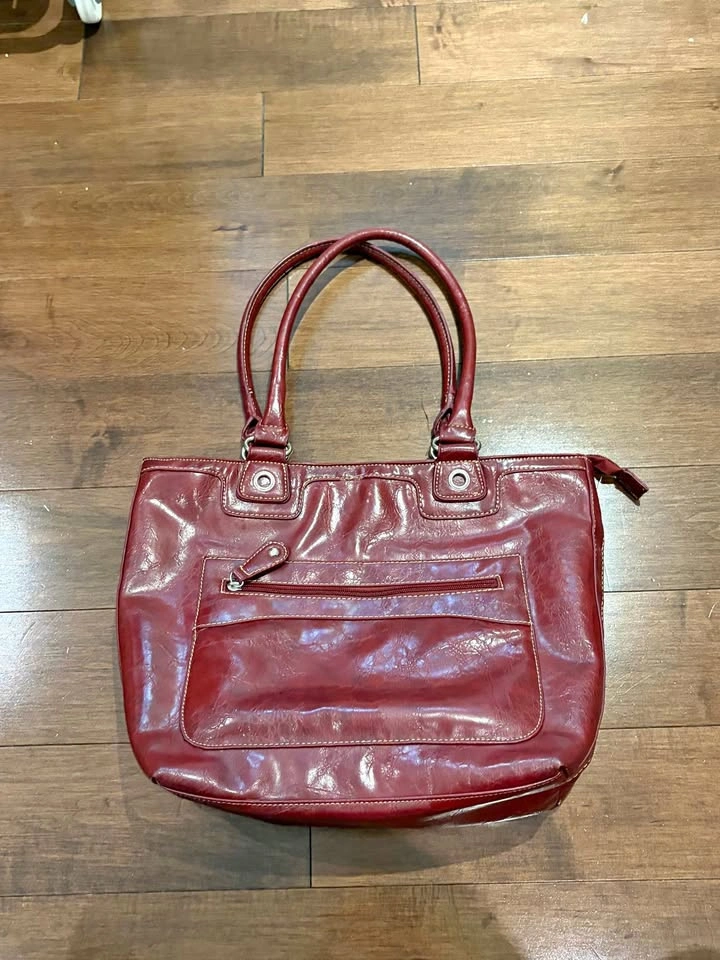 Minelli Italy Vintage Red Bag
