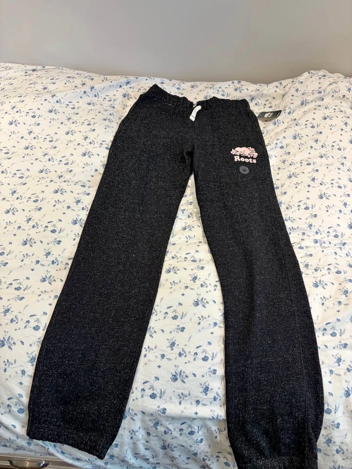 NEW Roots girls sweatpants - size 14