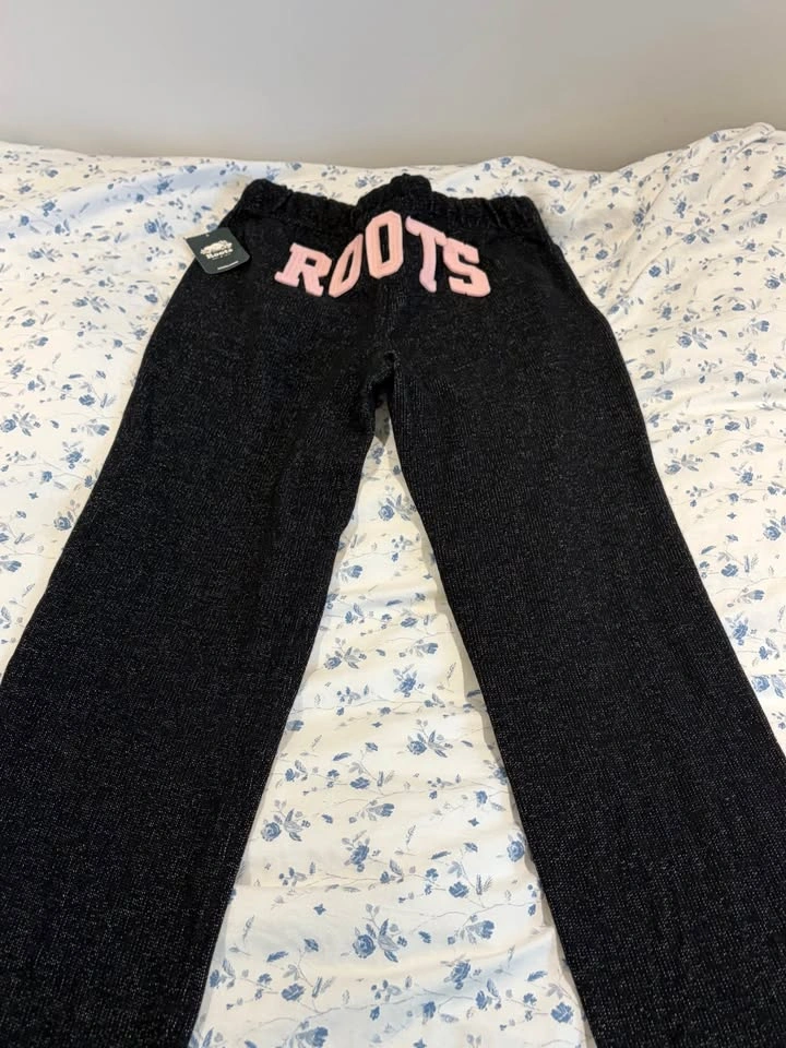 NEW Roots girls sweatpants - size 14 - photo 2