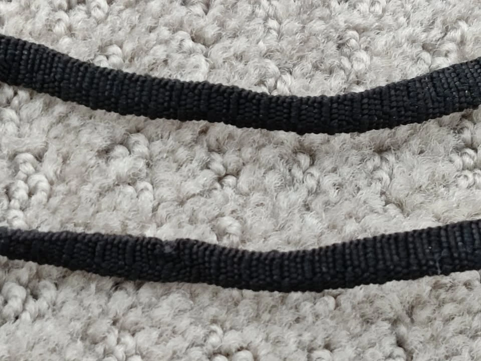 NEW Pair Black Oval Shoe Lace / Laces - 30" - photo 2