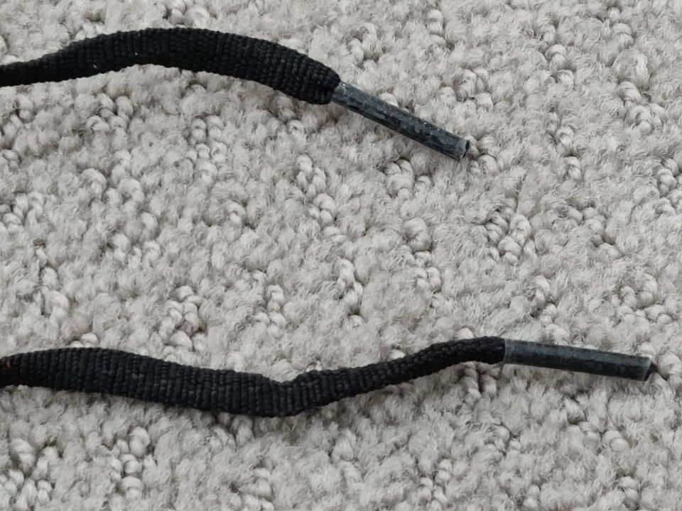 NEW Pair Black Oval Shoe Lace / Laces - 30" - photo 3