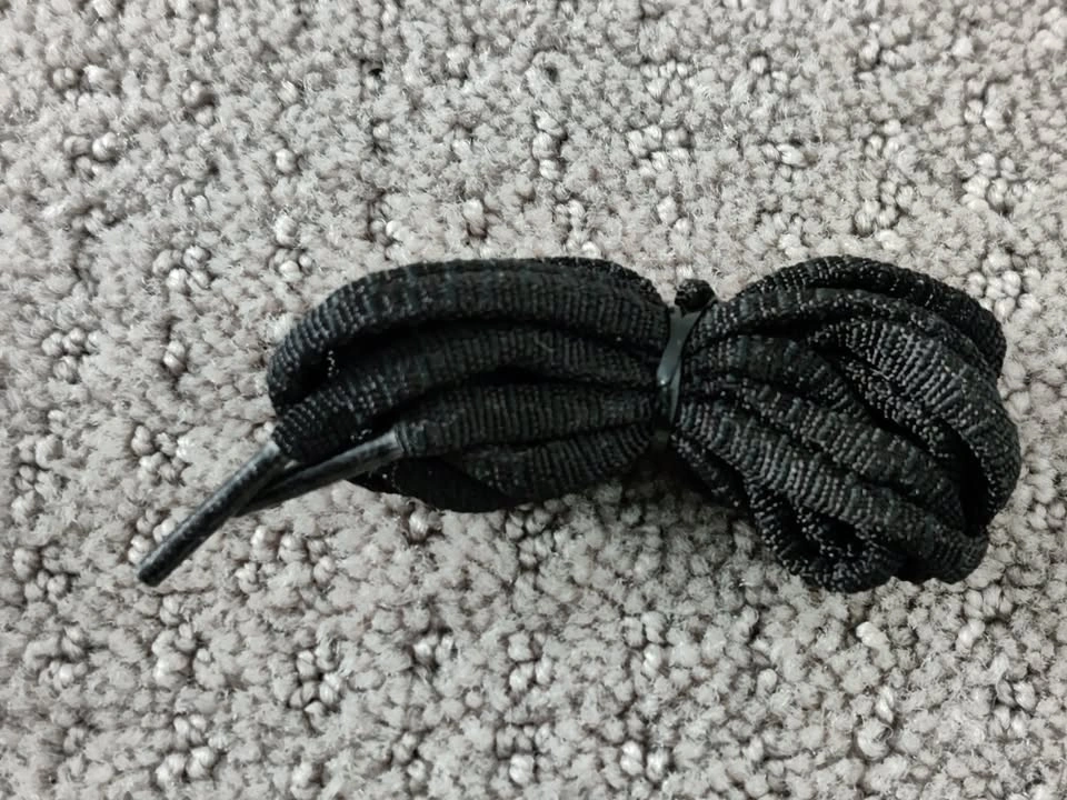 NEW Pair Black Oval Shoe Lace / Laces - 30" - photo 5