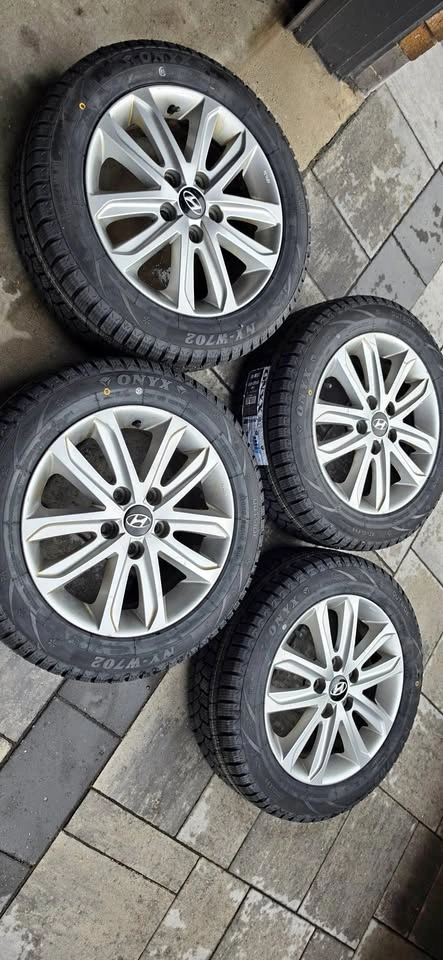 New Winter Tires with Alloy Rims - 16 inch