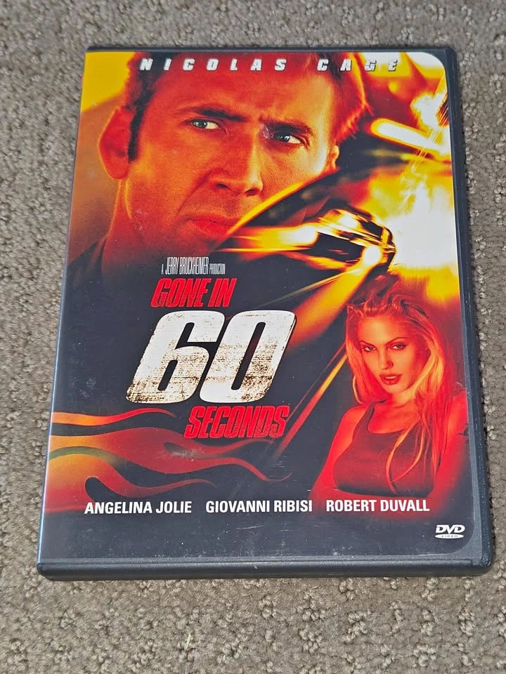 Gone In 60 Seconds - DVD Movie - Nicolas Cage & Angelina Jolie