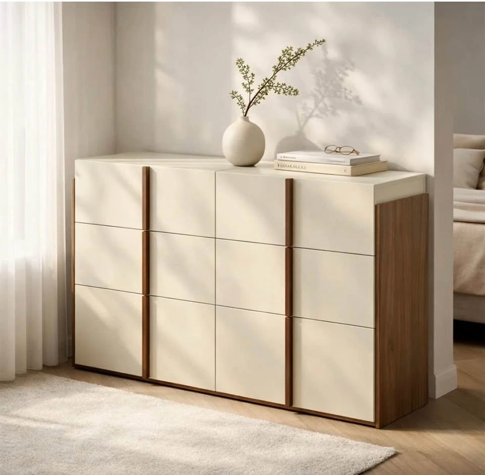 New in box modern dresser