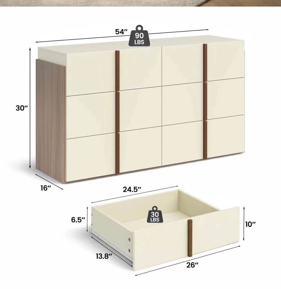 New in box modern dresser - photo 2