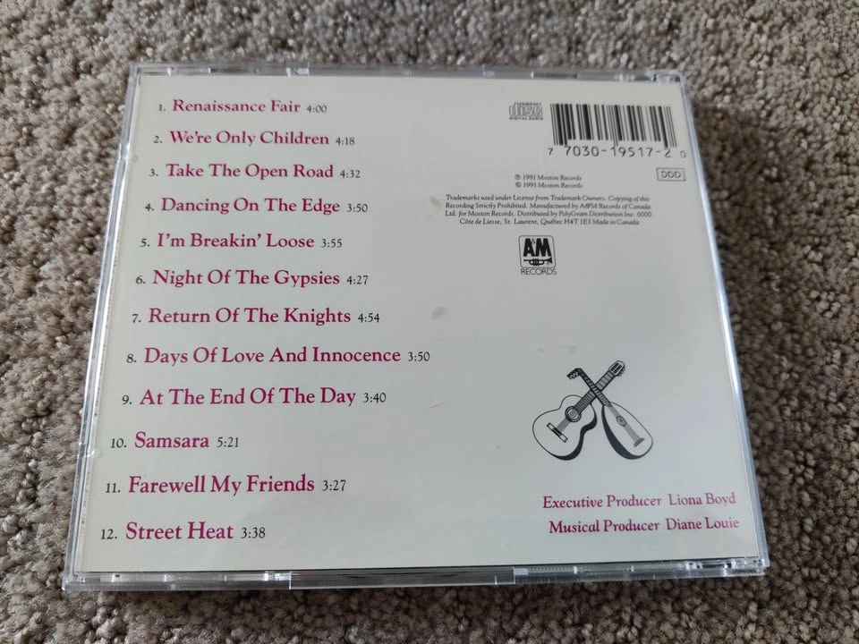 Signed Liona Boyd - Dancing On The Edge - Audio Music CD Album - photo 3