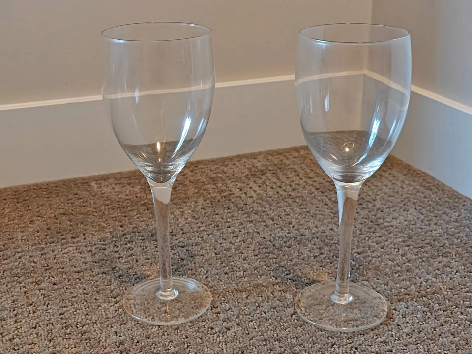 Wine Glasses - Stem Bar Glass - White Wine - Set of 2
