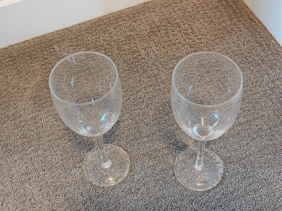 Wine Glasses - Stem Bar Glass - White Wine - Set of 2 - photo 2