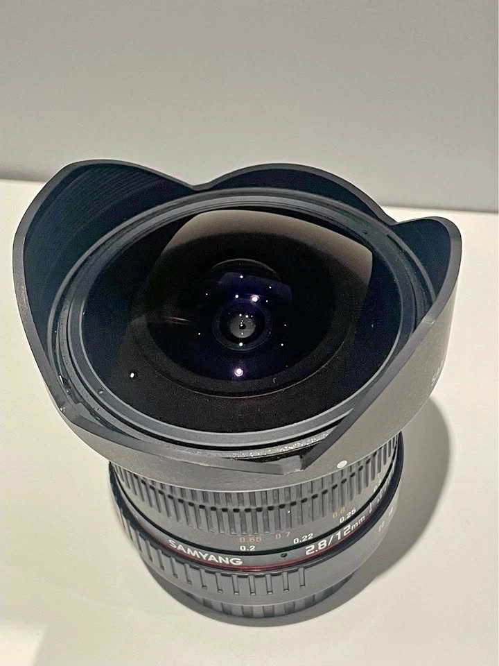 12mm f/2.8 Manual Ultra-Wide Fisheye Lens for Samsung NX