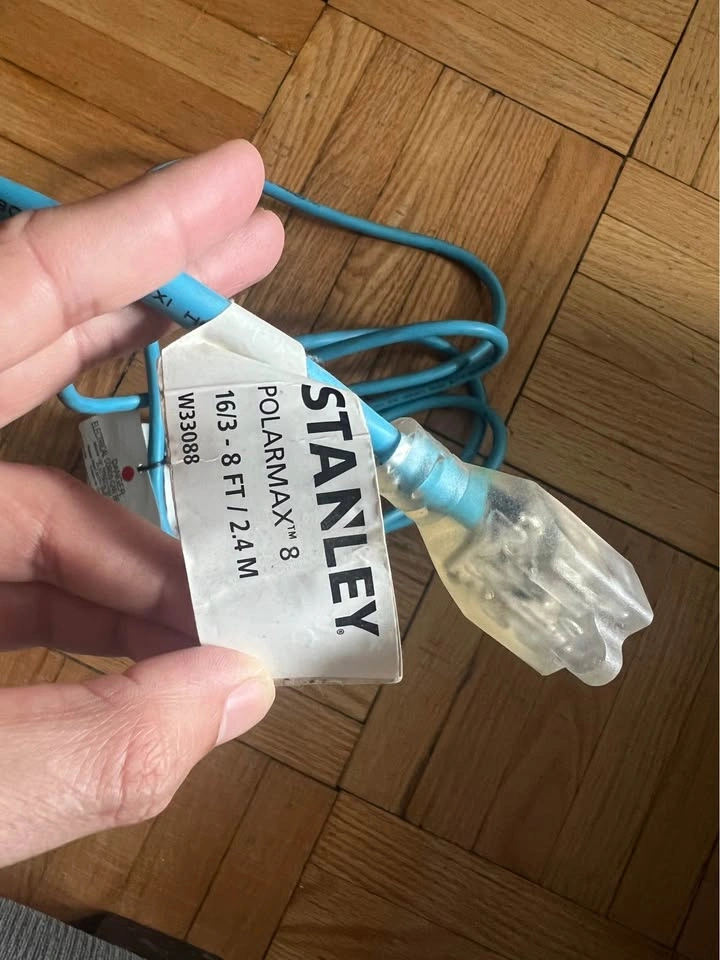 2 Power Strips (stanley, globe) and Stanley Extension Cord - photo 3