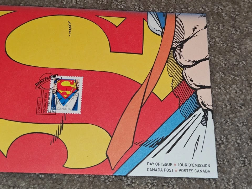 FDC - 2013 Superman 75th Anniversary First Day Cover - photo 3