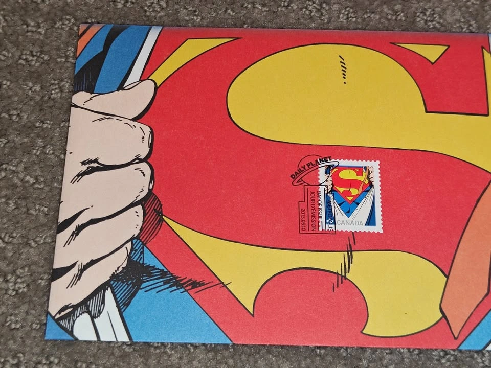 FDC - 2013 Superman 75th Anniversary First Day Cover - photo 4