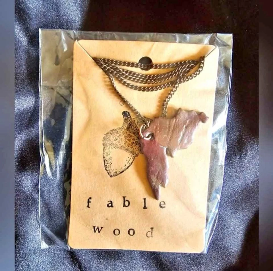 Lake Superior Necklace Cast Metal Artisan Made Gift Idea