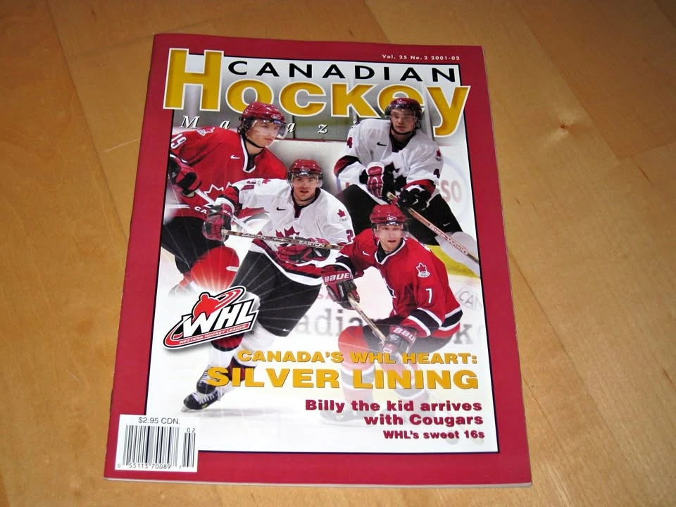 Canadian Hockey Magazine - WHL - Vol 25 No2 2001-02