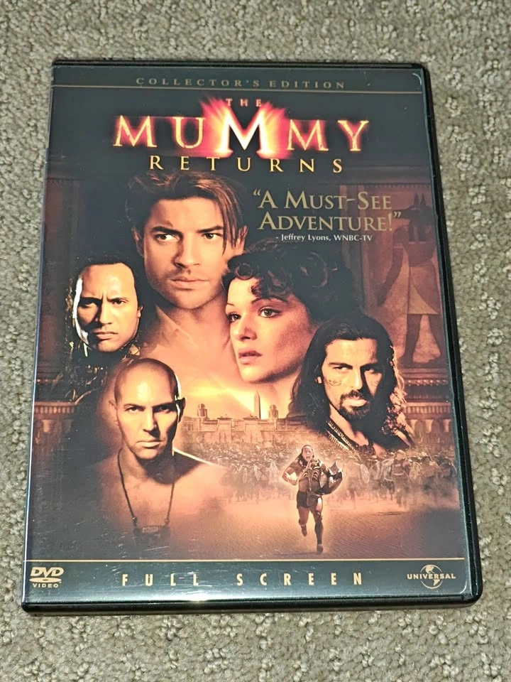 Mummy Returns - Collector's Edition - DVD Movie - Brendan Fraser