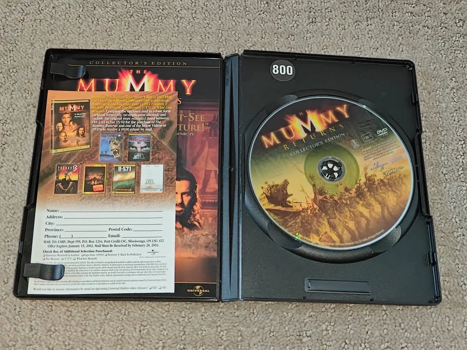 Mummy Returns - Collector's Edition - DVD Movie - Brendan Fraser - photo 4