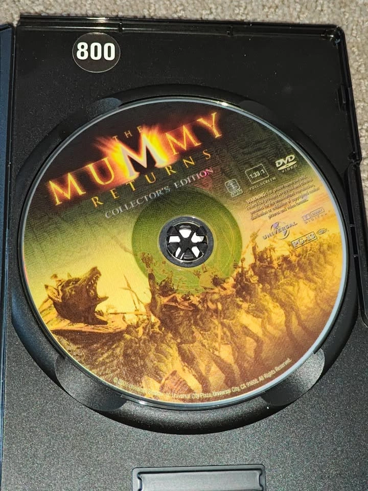 Mummy Returns - Collector's Edition - DVD Movie - Brendan Fraser - photo 5
