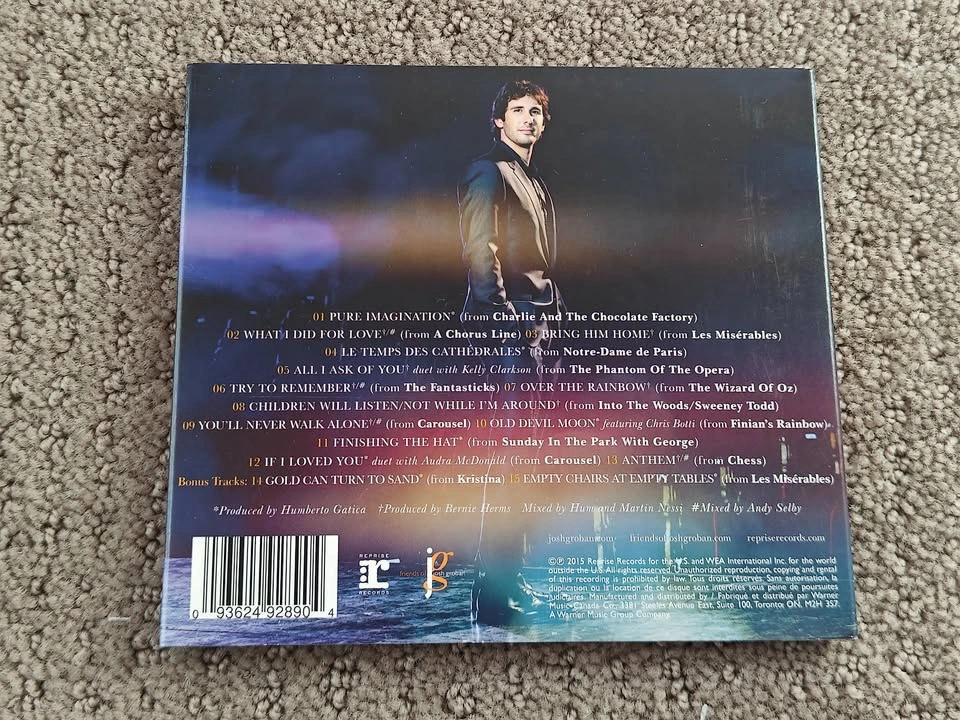 Josh Groban - Stages - Contemporary / Classical Music CD Album - photo 4