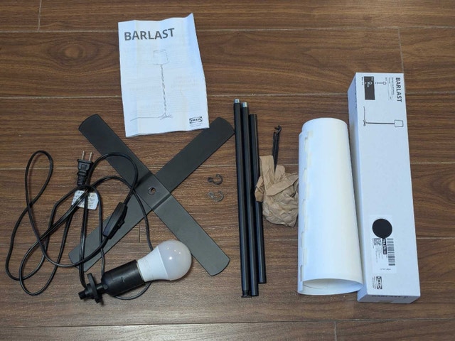 IKEA BARLAST Floor Lamp